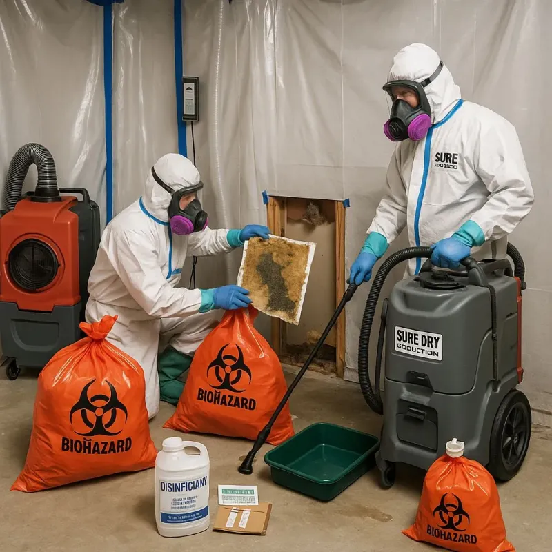 Contaminated Water Handling Protocols process in Sanders County, MT